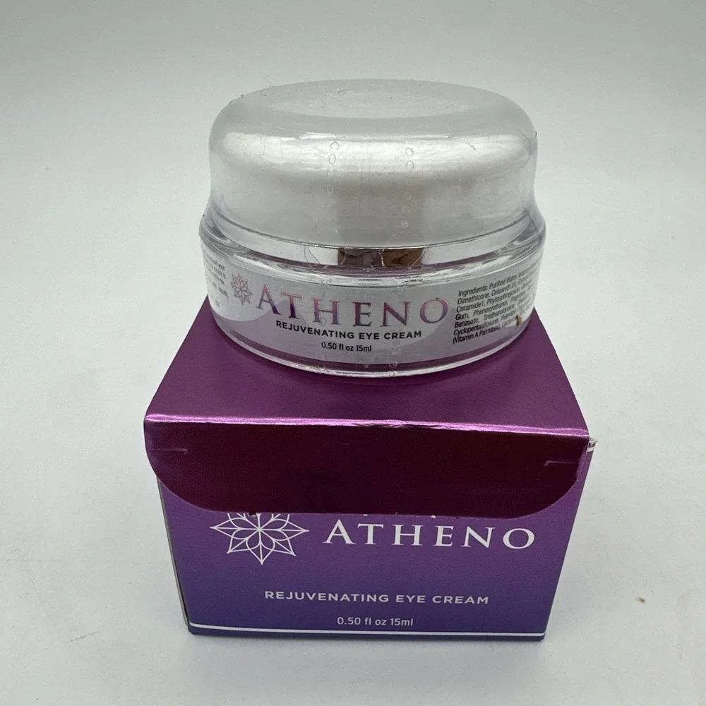 New Atheno Rejuvenating Eye‎ Cream 0.5 fl oz Sealed in Box